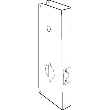 Don-Jo Classic Wrap Around for Marks IQ Locks with 2-3/4" Backset and 1-3/4" Door CW19PB